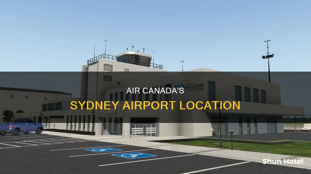 where is air canada in sydney airport
