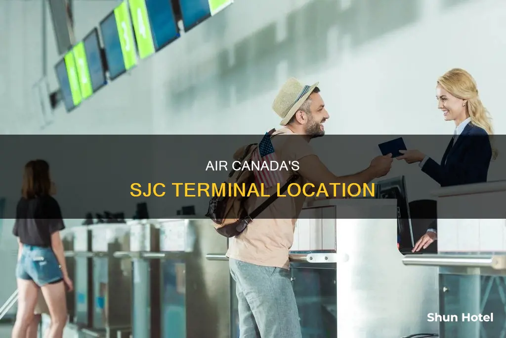 where is air canada terminal at sjc airport