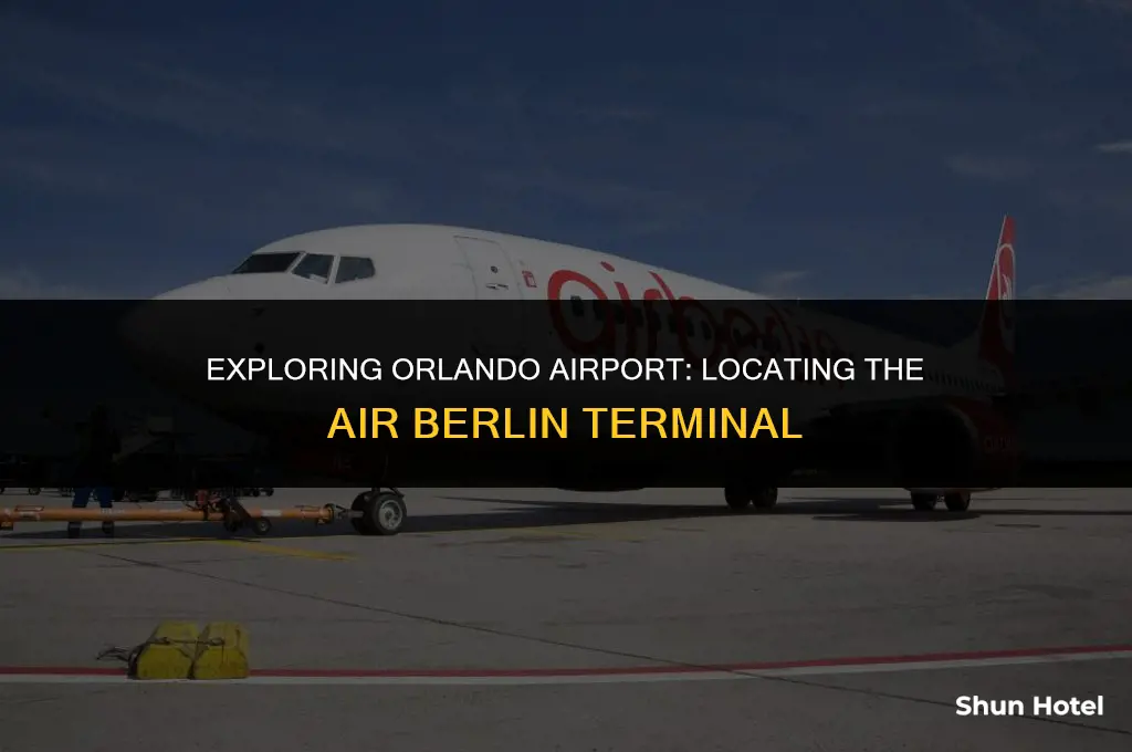 where is airberlin terminal in orlando airport