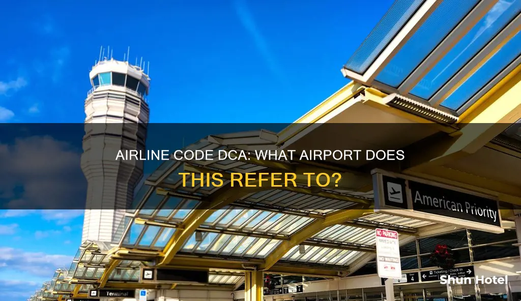 where is airline code dca airport