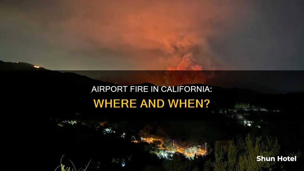 where is airport fire in ca