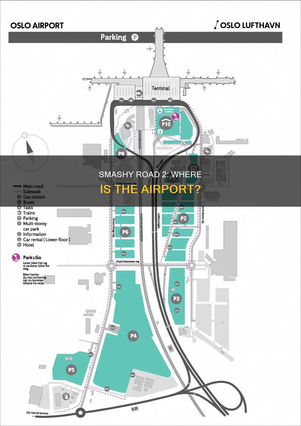 where is airport smashy road 2