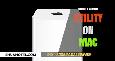 How to Find Airport Utility on Mac