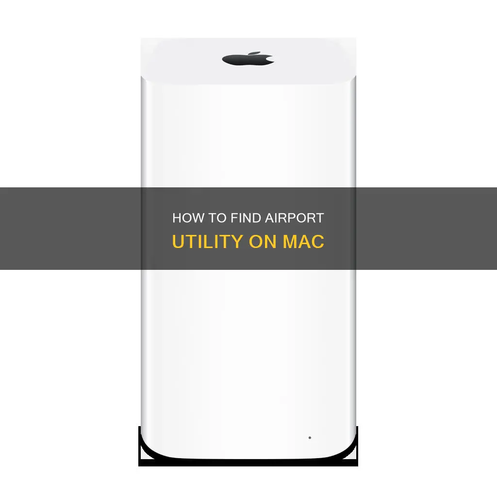 where is airport utility on mac