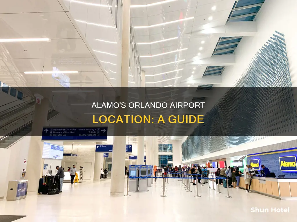 where is alamo at orlando airport