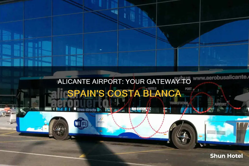 where is alicante airport in spain