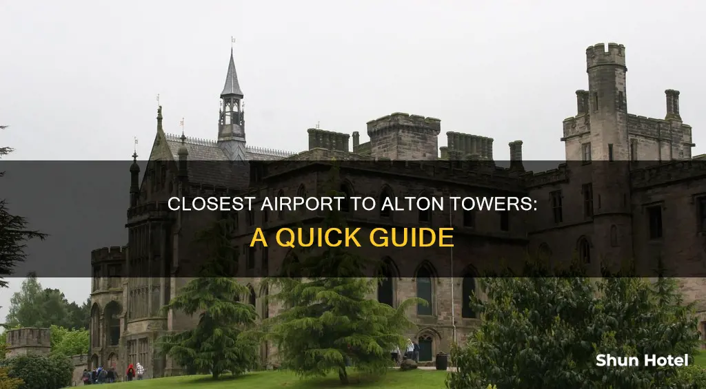 where is alton towers nearest airport