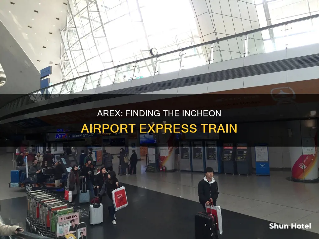 where is arex in incheon airport
