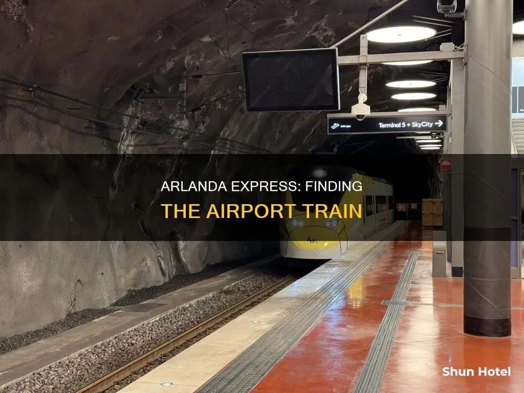 where is arlanda express in airport
