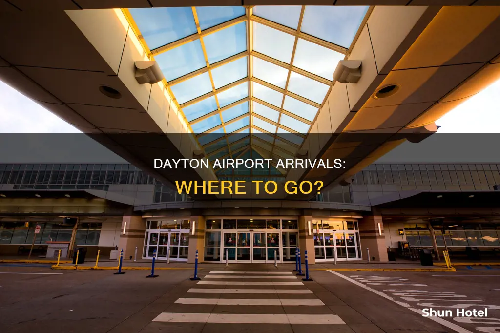 where is arrivals at dayton airport