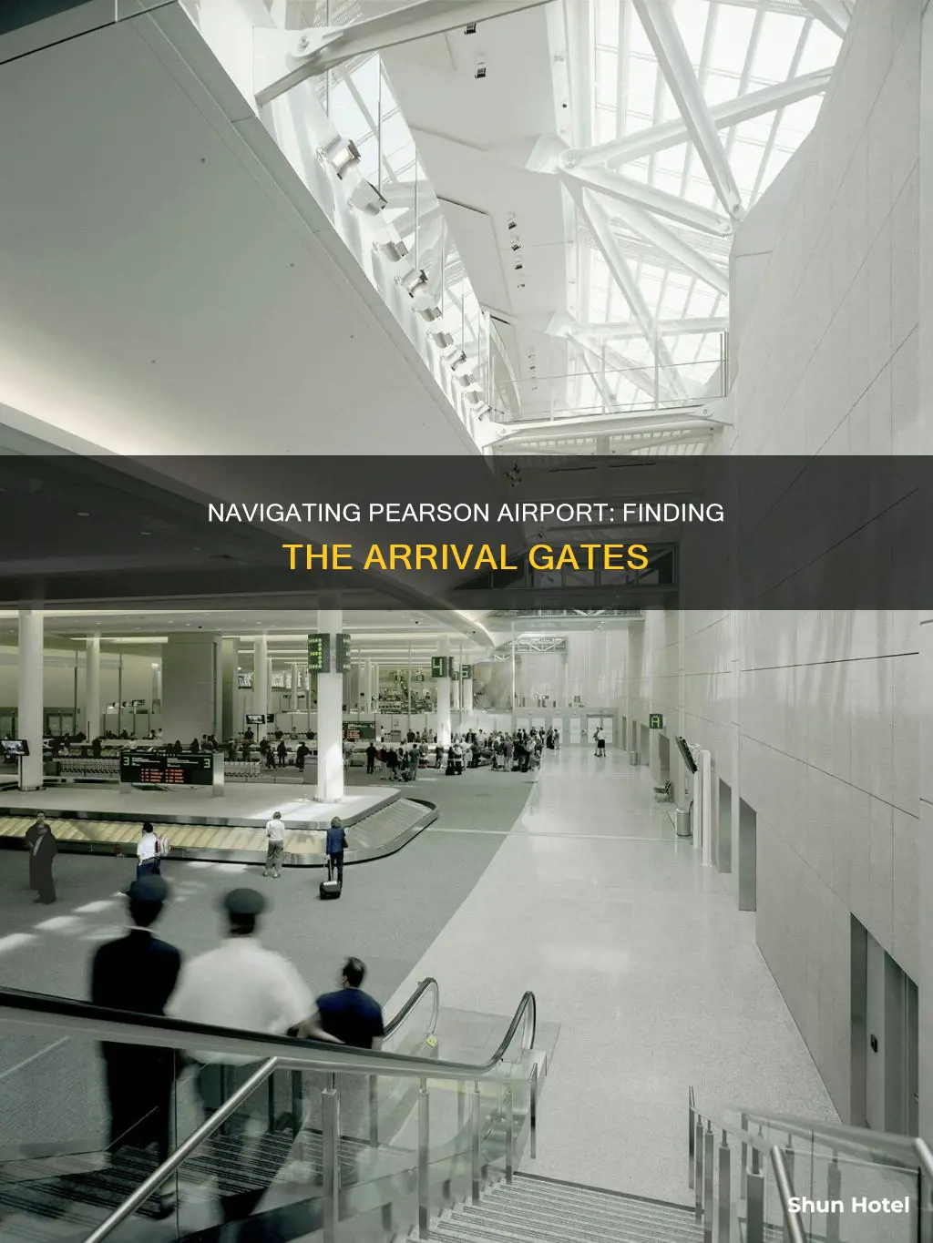 where is arrivals at pearson airport