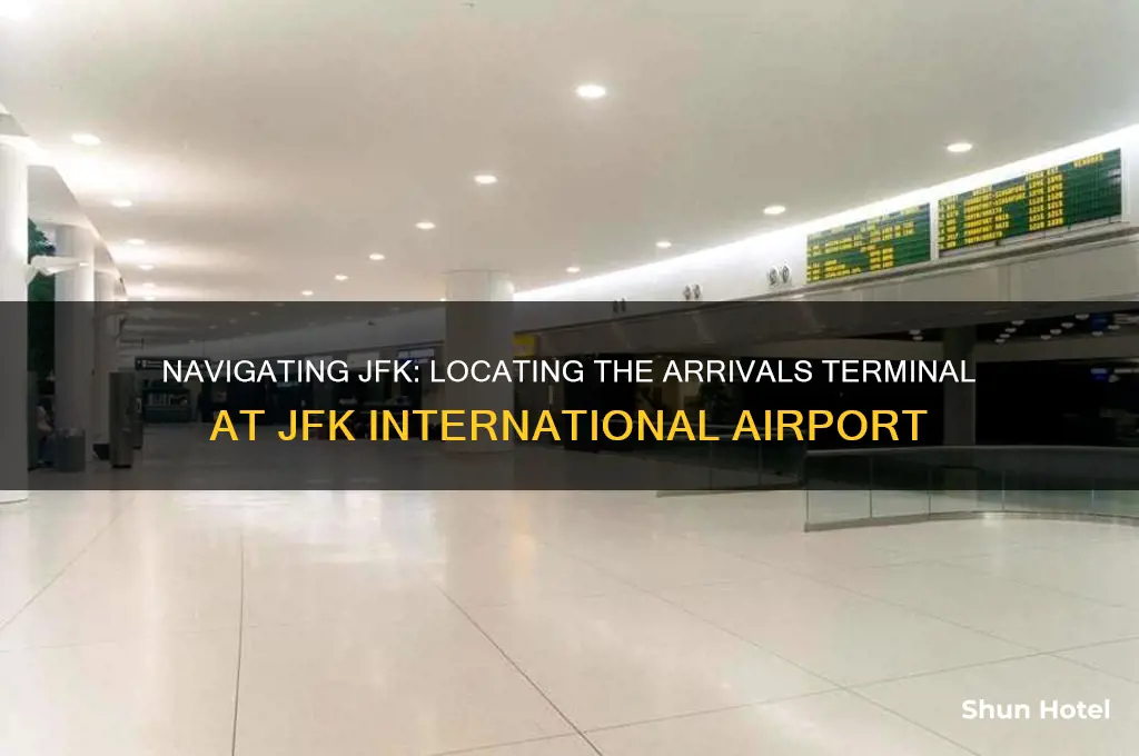 where is arrivals terminal in jfk international airport