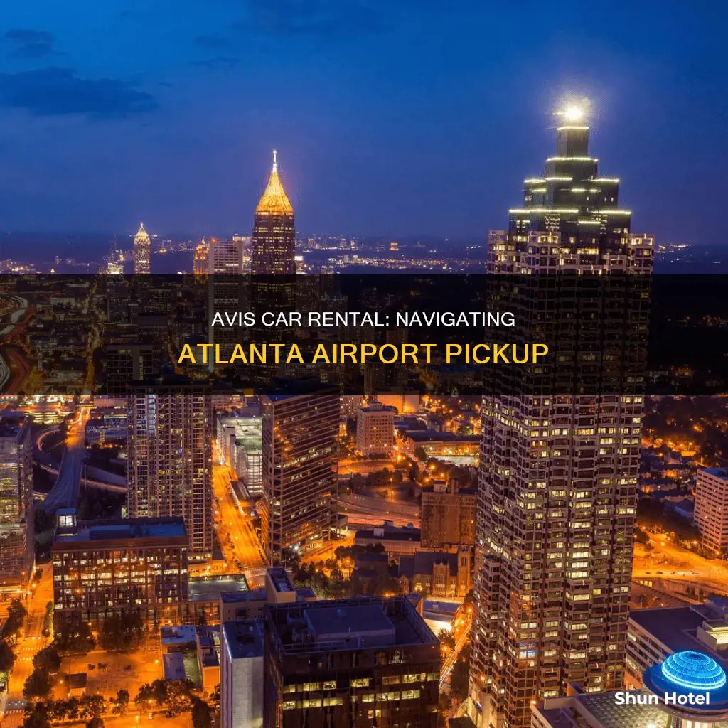 where is avis at atlanta airport