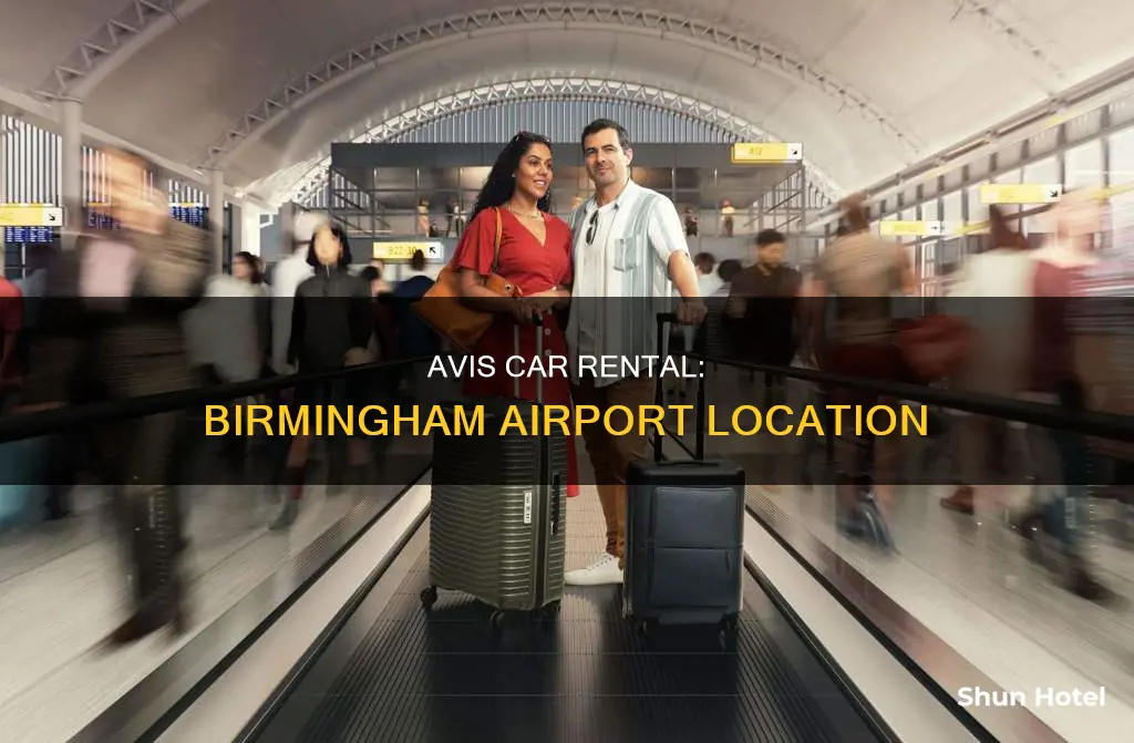 where is avis at birmingham airport