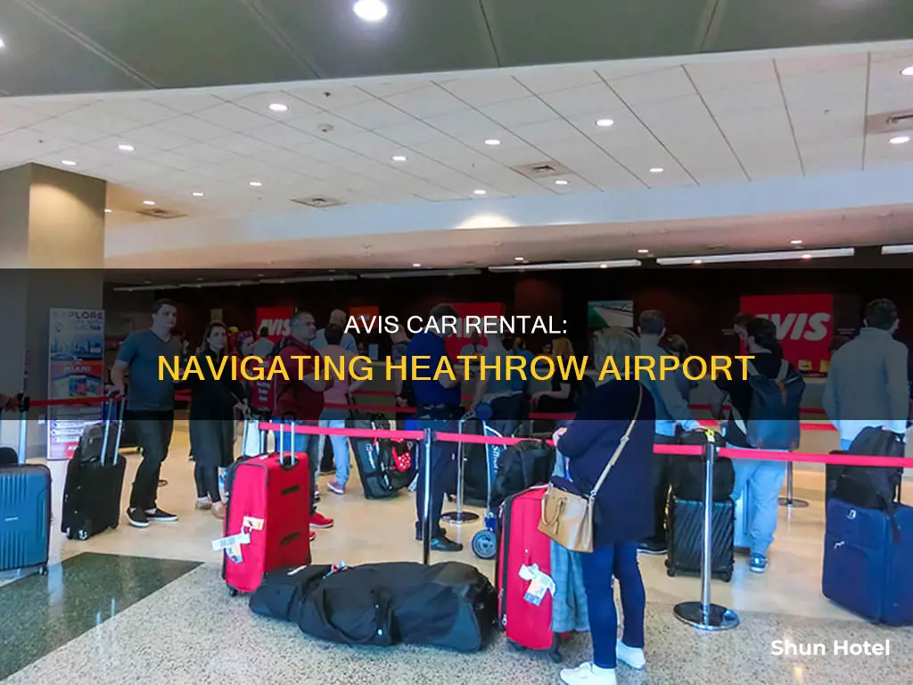 where is avis at heathrow airport