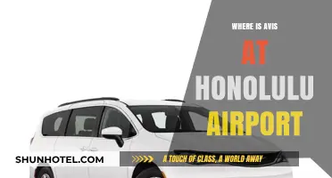 Honolulu Airport: Avis Car Rental Location