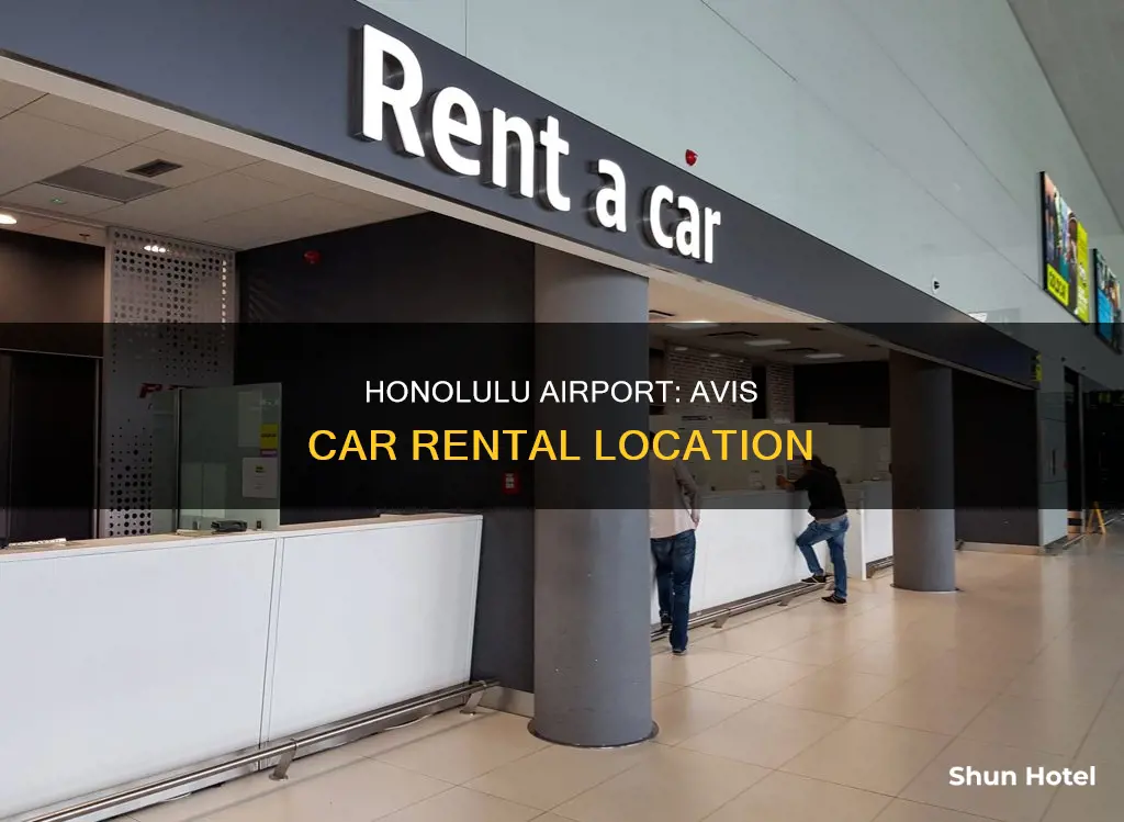 where is avis at honolulu airport