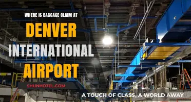 Navigating Denver International Airport: Locating Your Baggage Claim Area