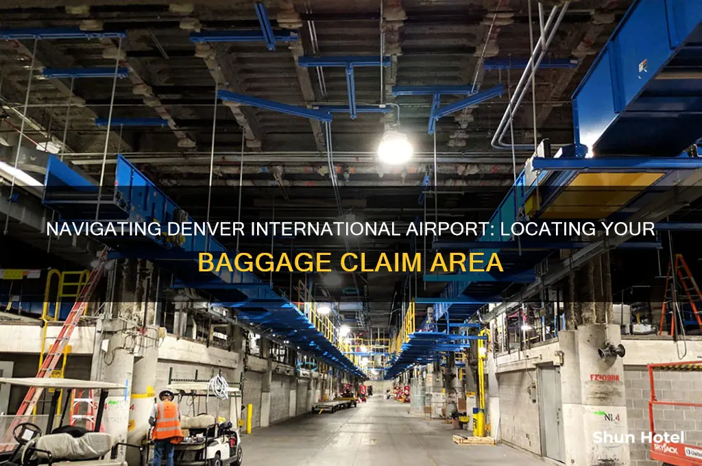 where is baggage claim at denver international airport