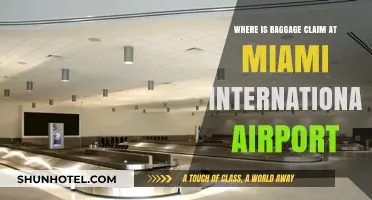 Navigating Miami International Airport: Locating Your Baggage Claim Area