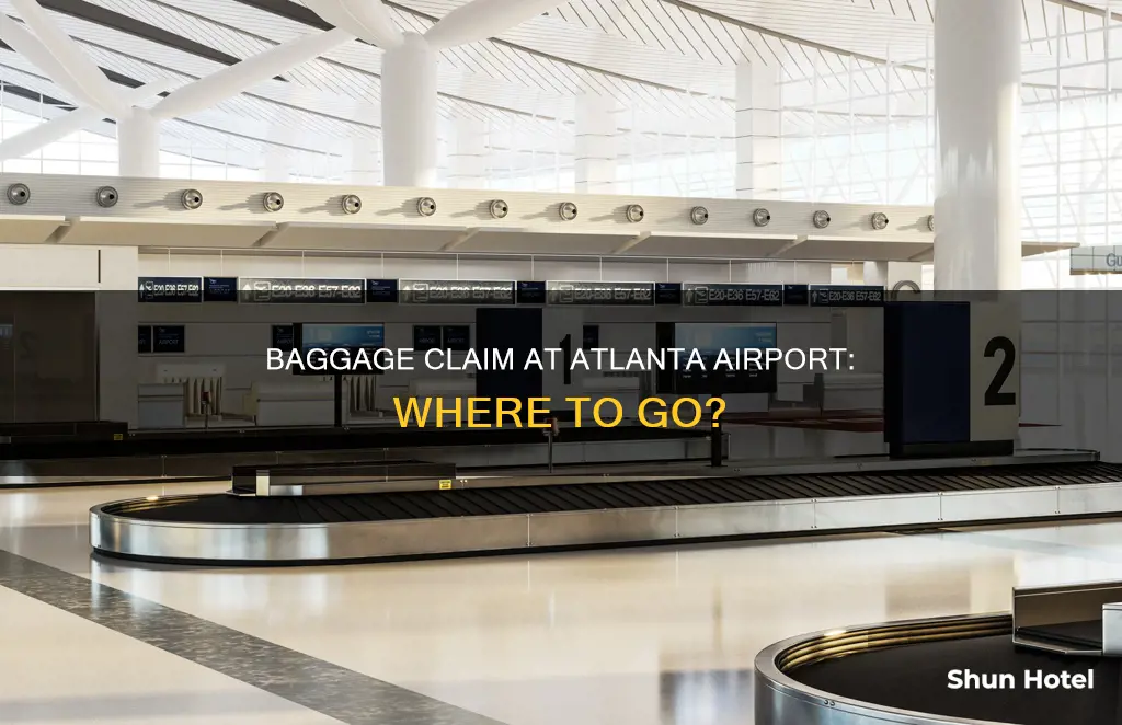 where is baggage claim atlanta airport