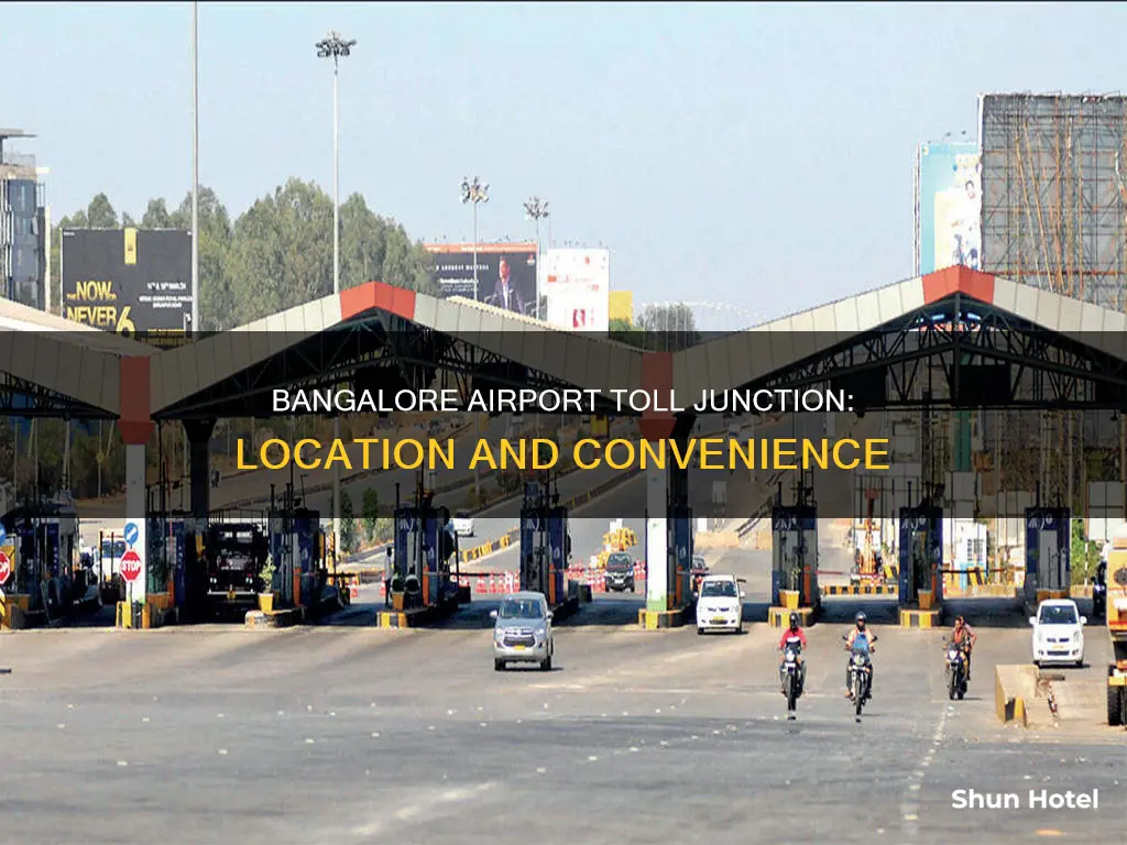 where is bangalore airport toll junction
