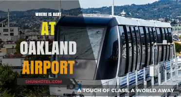 Bart's Location at Oakland Airport