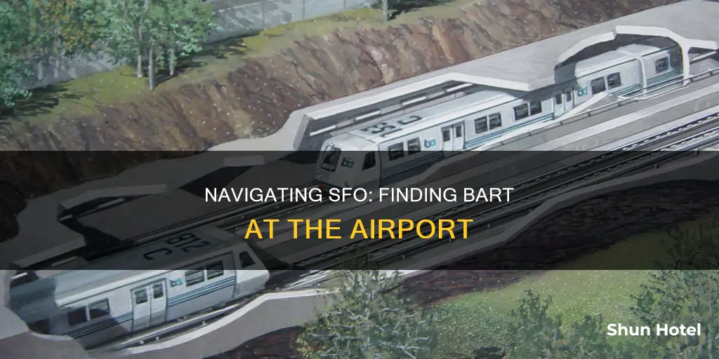 where is bart at sfo airport