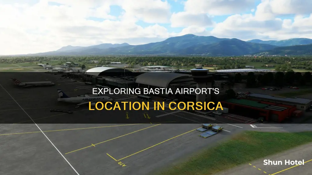 where is bastia airport in corsica