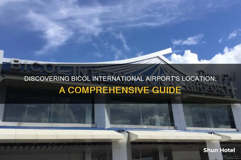 where is bicol international airport