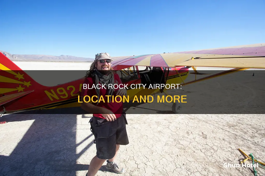 where is black rock city airport