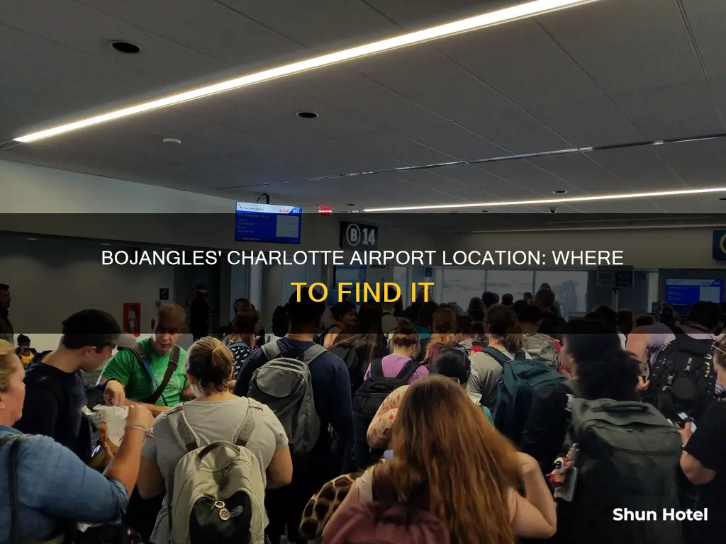 where is bojangles in charlotte airport