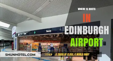 Boots' Location at Edinburgh Airport