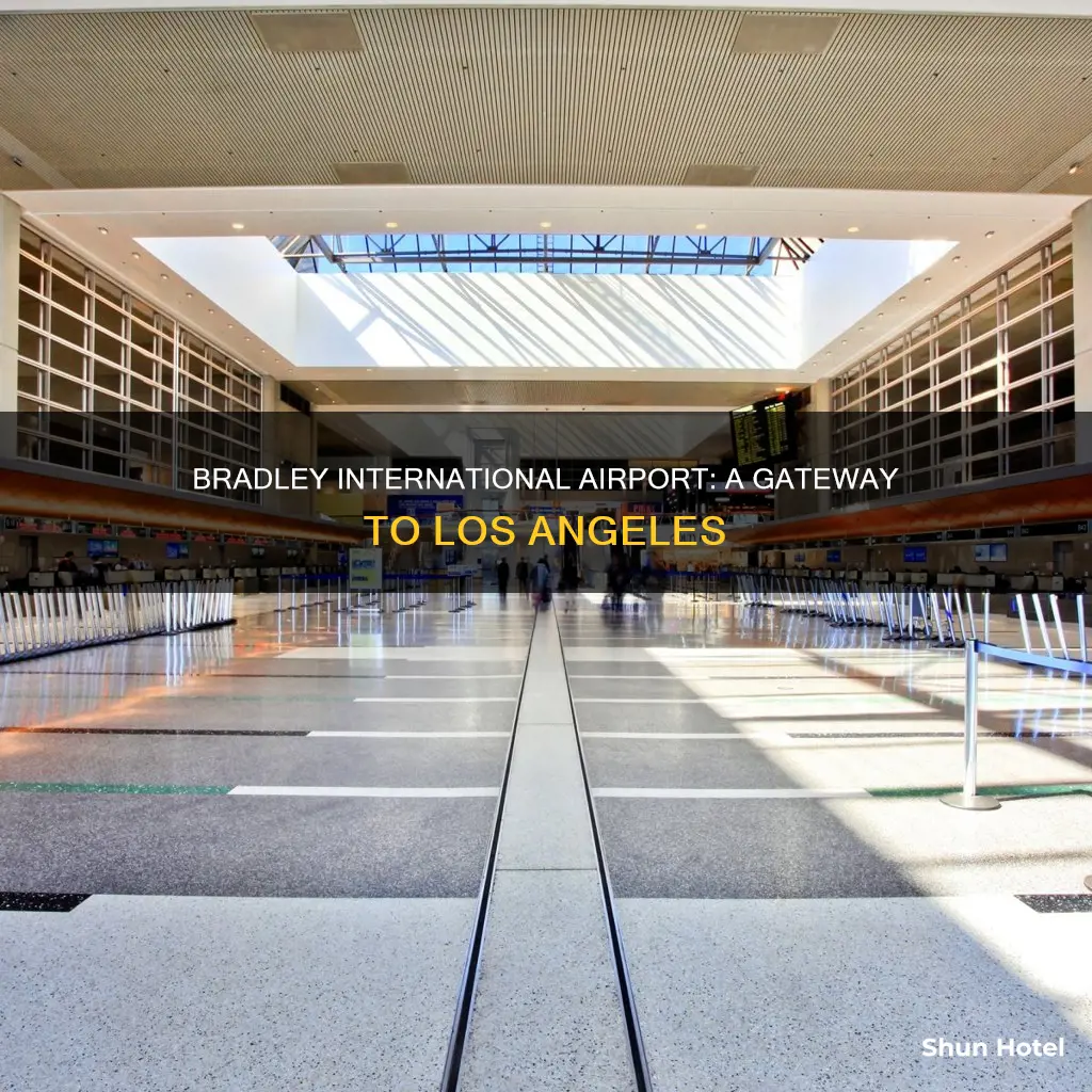 where is bradley airport in lax