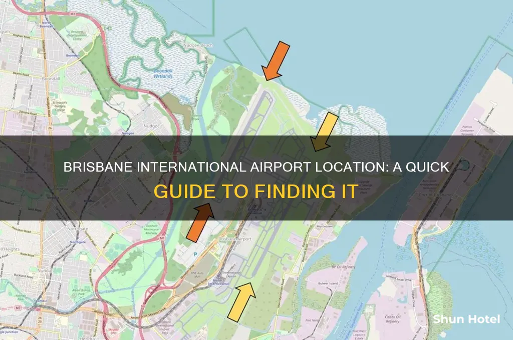 where is brisbane international airport