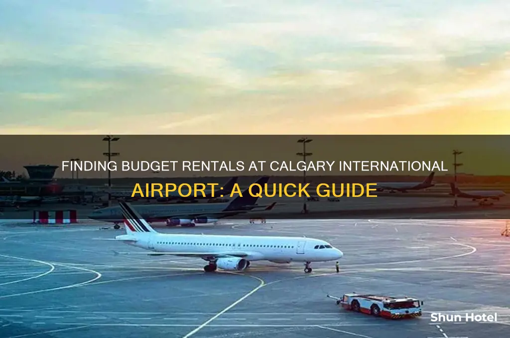 where is budget rentals at calgary international airport