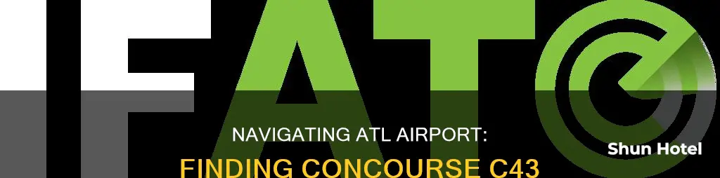 where is c43 at atl airport