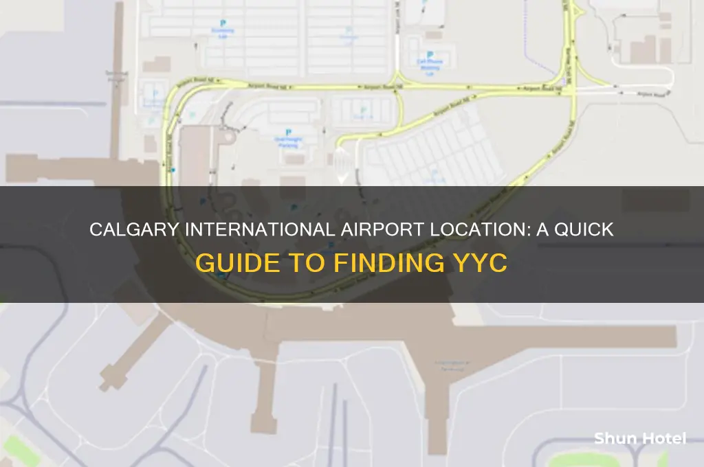 where is calgary international airport located