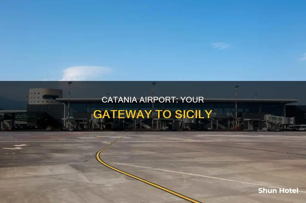 where is catania airport in sicily