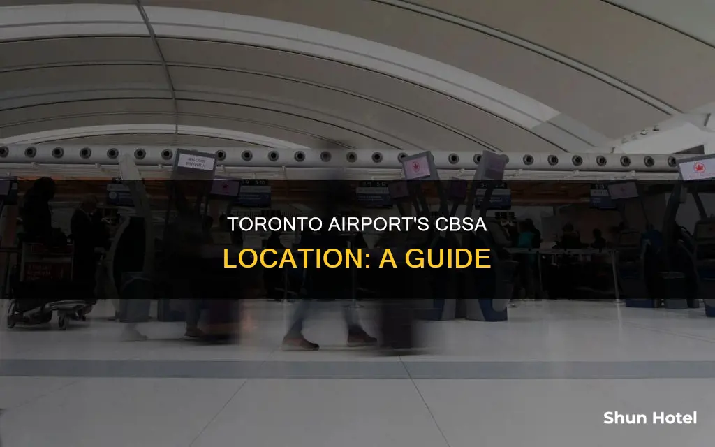 where is cbsa in toronto airport