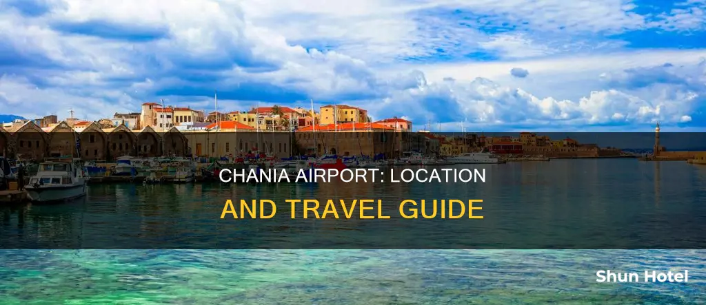 where is chania airport in crete