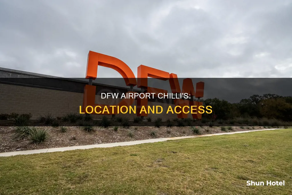 where is chillis in dfw airport