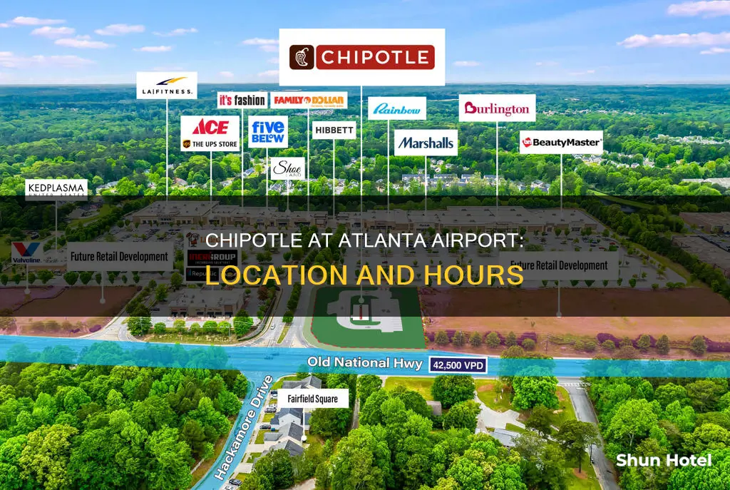 where is chipotle in atlanta airport