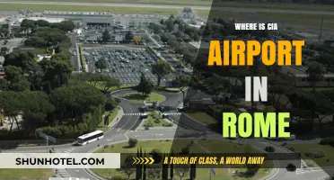 Rome's CIA Airport: Location and Access Guide