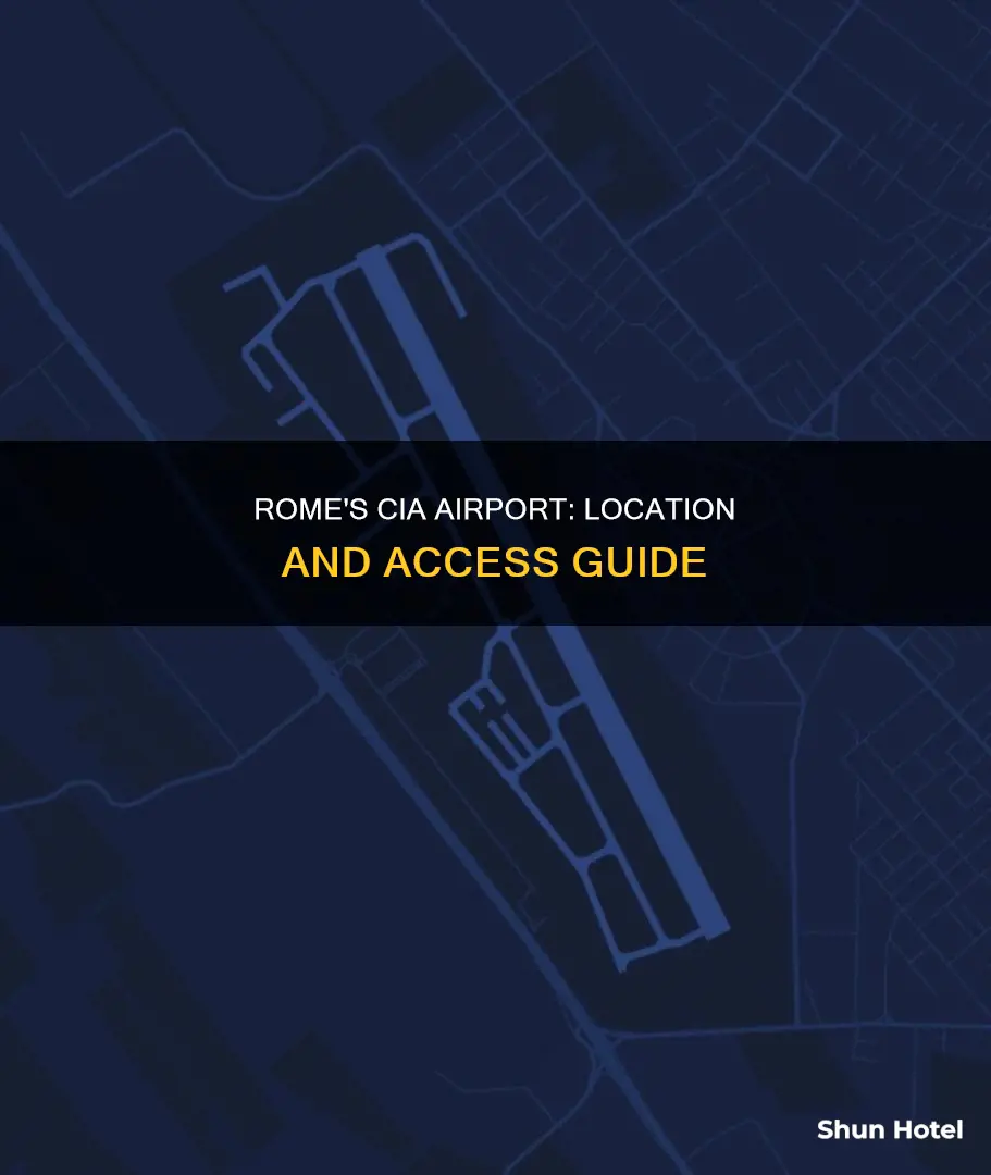 where is cia airport in rome