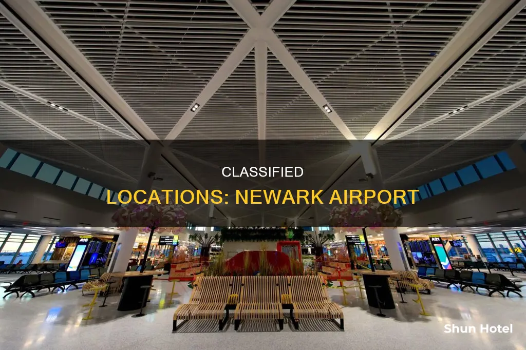 where is classified in newark airport