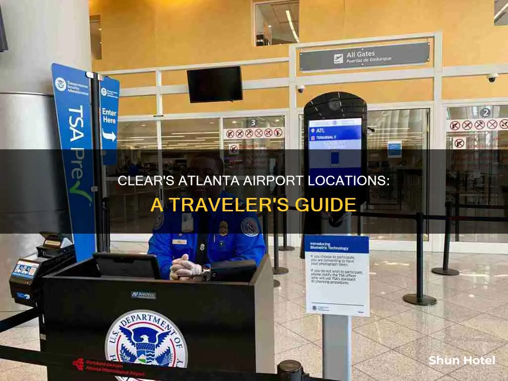 where is clear at atlanta airport