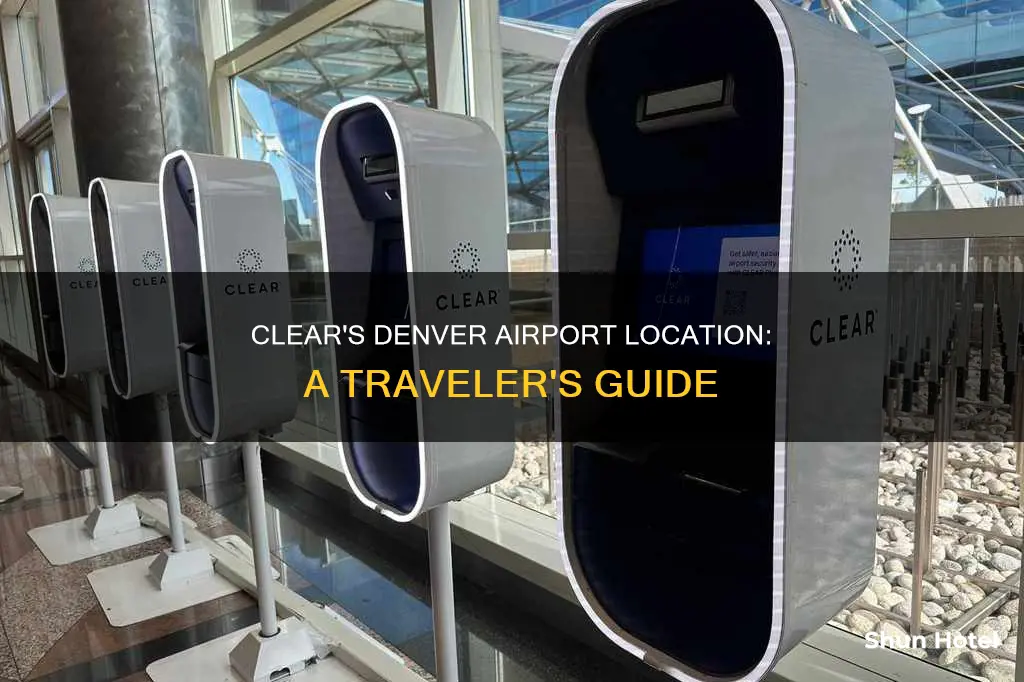 where is clear at denver airport