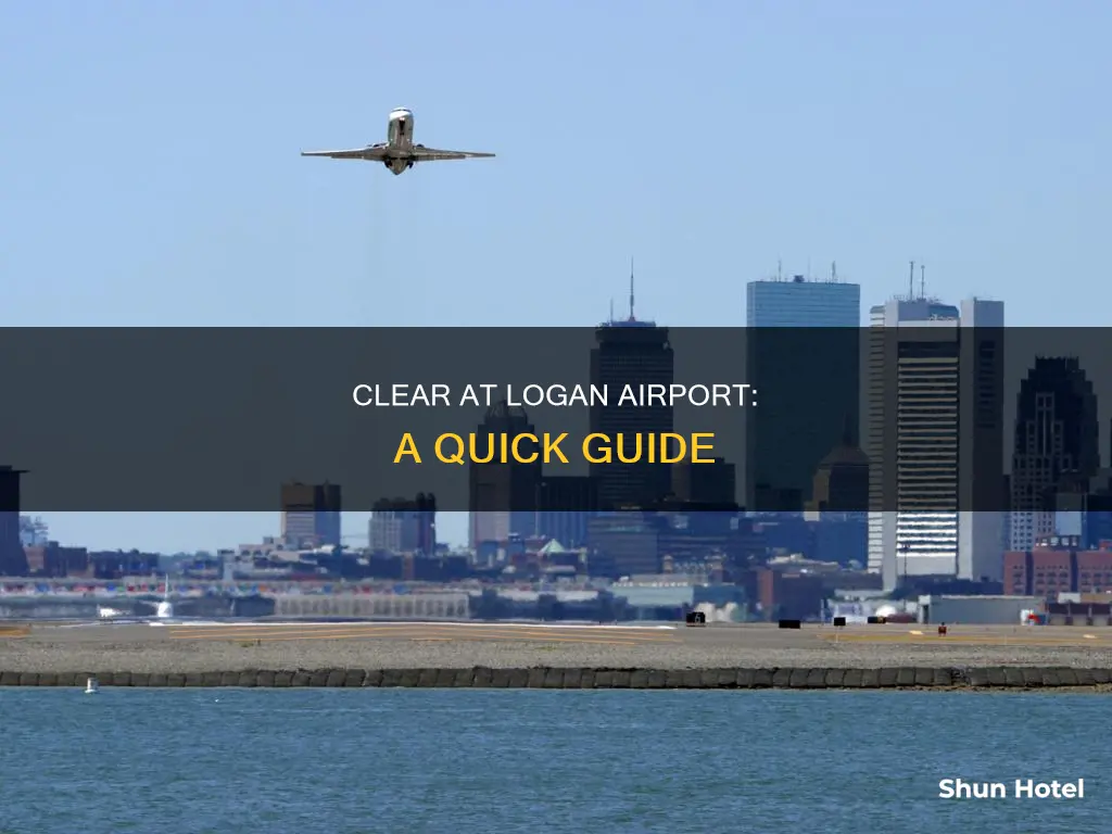 where is clear at logan airport