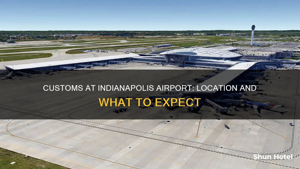 where is customs at indianapolis airport